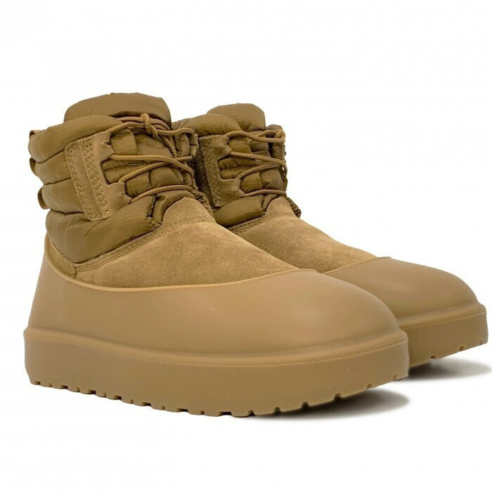 Ugg Mens Classic Mini Lace-Up Weather - Chestnut