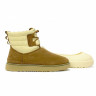 Ugg Mens Classic Mini Lace-Up Weather - Chestnut / Whitecap Grey