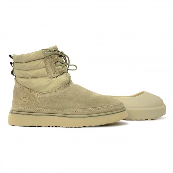 Ugg Mens Classic Mini Lace-Up Weather - Dune