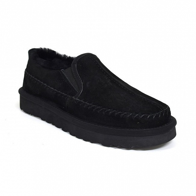 Ugg Stitch Slip On Black