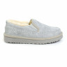 Ugg Stitch Slip On Grey Violet