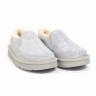 Ugg Stitch Slip On Grey Violet