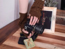 Ugg Fingerless Gloves w/ Sherpa Trim-Black