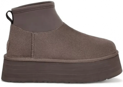 Ugg Classic Platform Dipper Mini Thundercloud