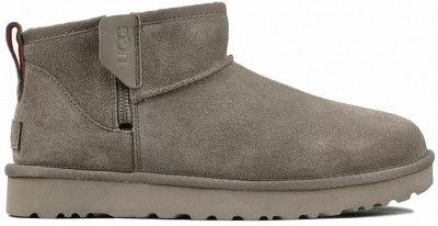 Ugg Men Classic Ultra Mini ZIP - Smoke