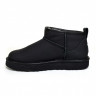 Ugg Mens Classic Ultra Mini Leather Black