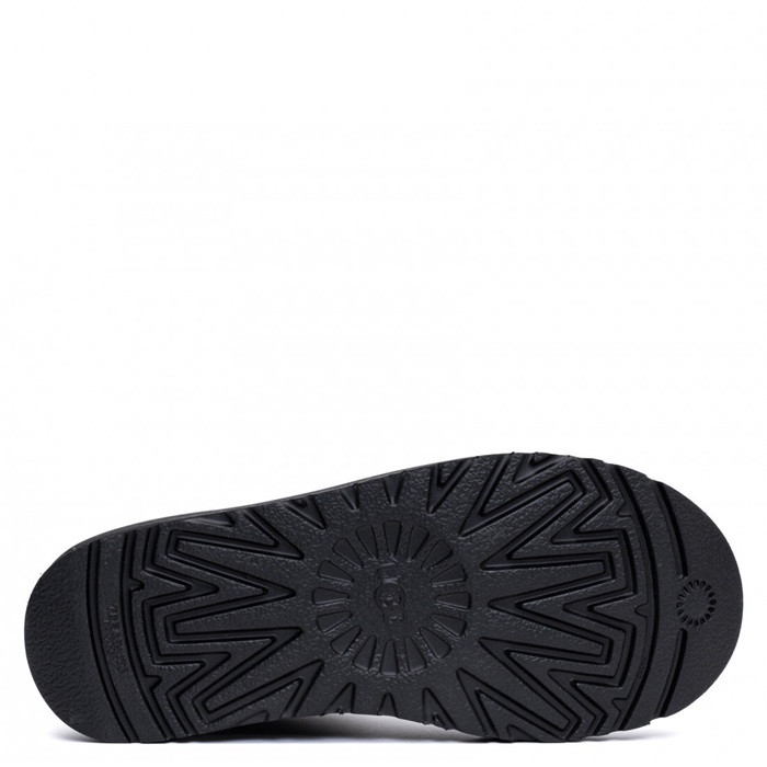 Ugg Mens Classic Ultra Mini Leather Black