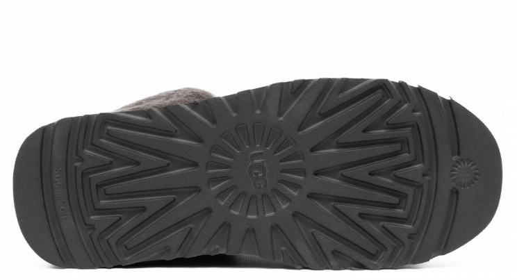 Ugg Funkette Platform Boots - Smoke
