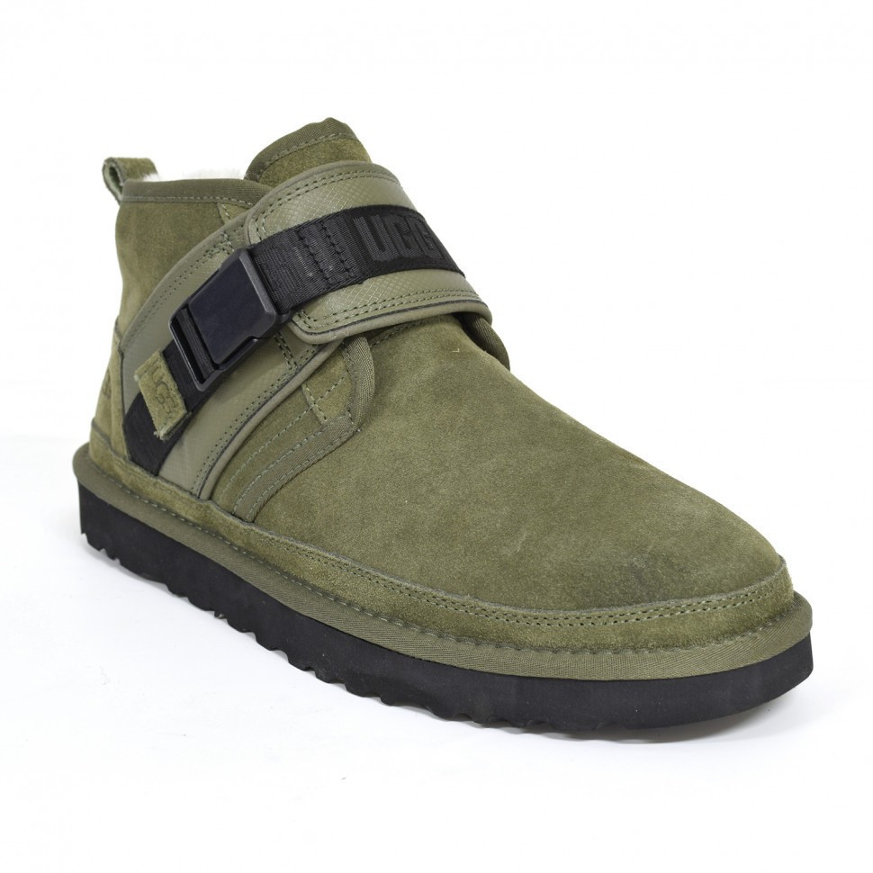 Ugg Mens Neumel Snapback Moss Green