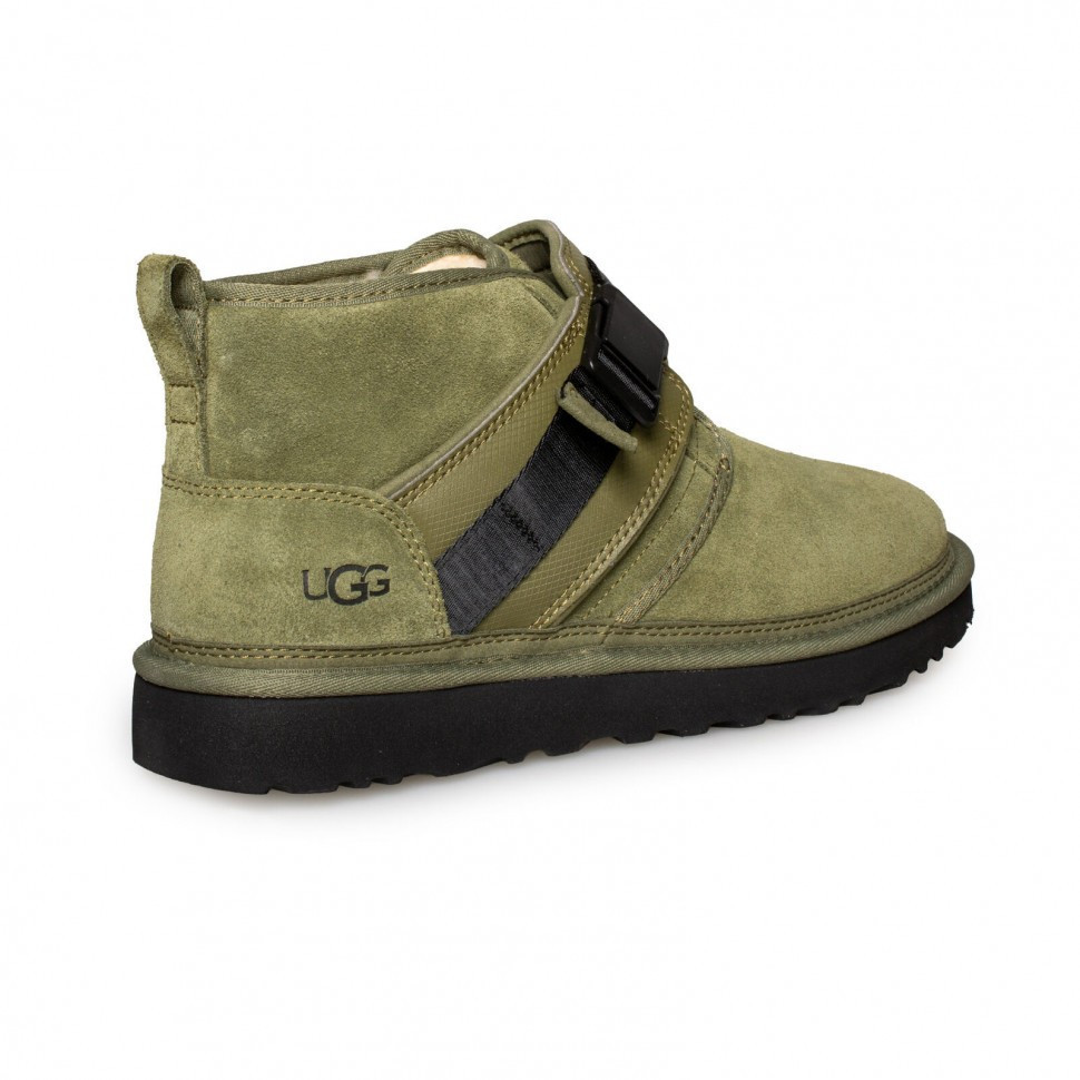 Ugg Mens Neumel Snapback Moss Green