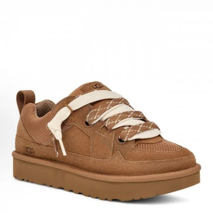 Ugg Mens Lowmel Low Sneakers Chestnut