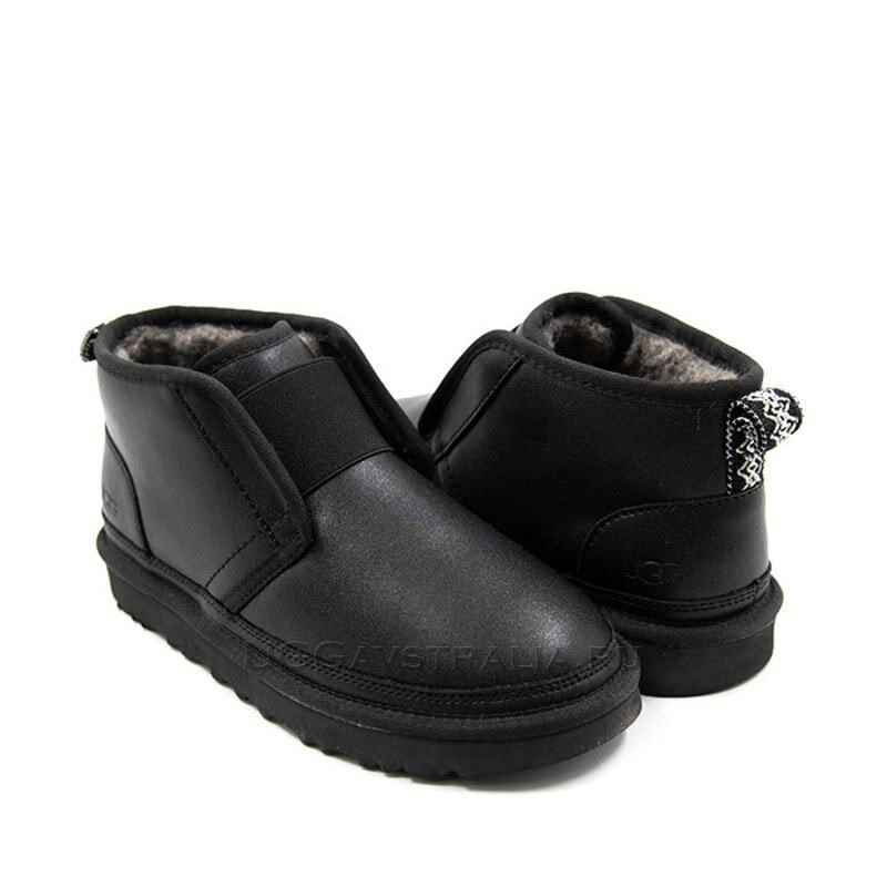 Ugg Women'S Boot Neumel Flex Leather Black