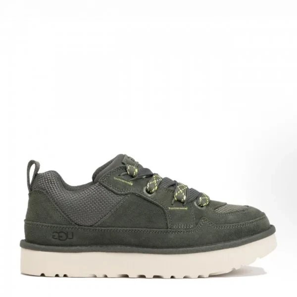 Ugg Mens Lowmel Low Sneakers Dark Green