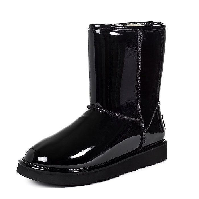 Ugg & Jimmy Choo Classic Patent II Black