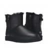 Ugg Men'S Mini Double Zip Metallic Black