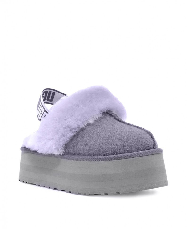 Ugg Funkette Suede Platform Grey Violet
