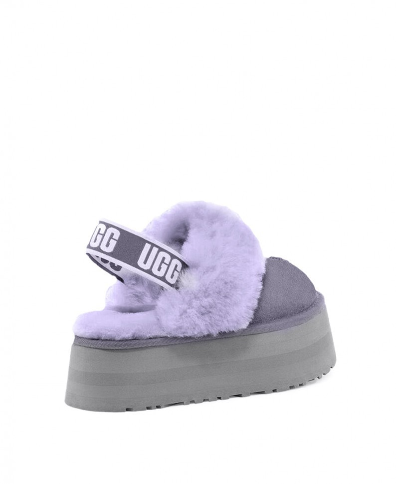 Ugg Funkette Suede Platform Grey Violet