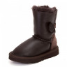 Ugg Kids Bailey Button Metallic Chocolate
