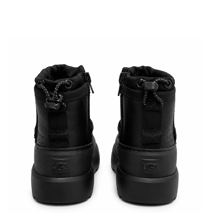 Ugg Kids Mini Weather Hybrid Black Leather
