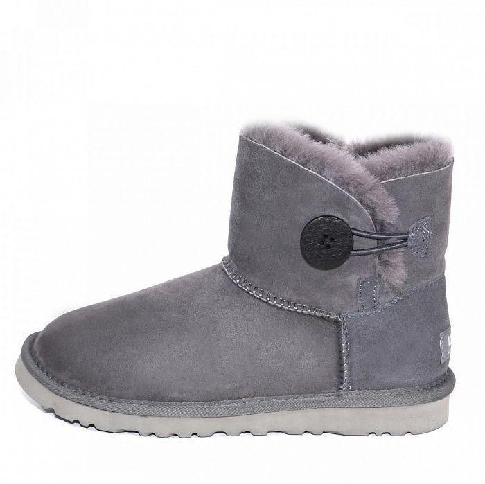 Ugg Mini Bailey Button II Grey
