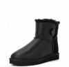 Ugg Mini Bailey Button Metallic Black