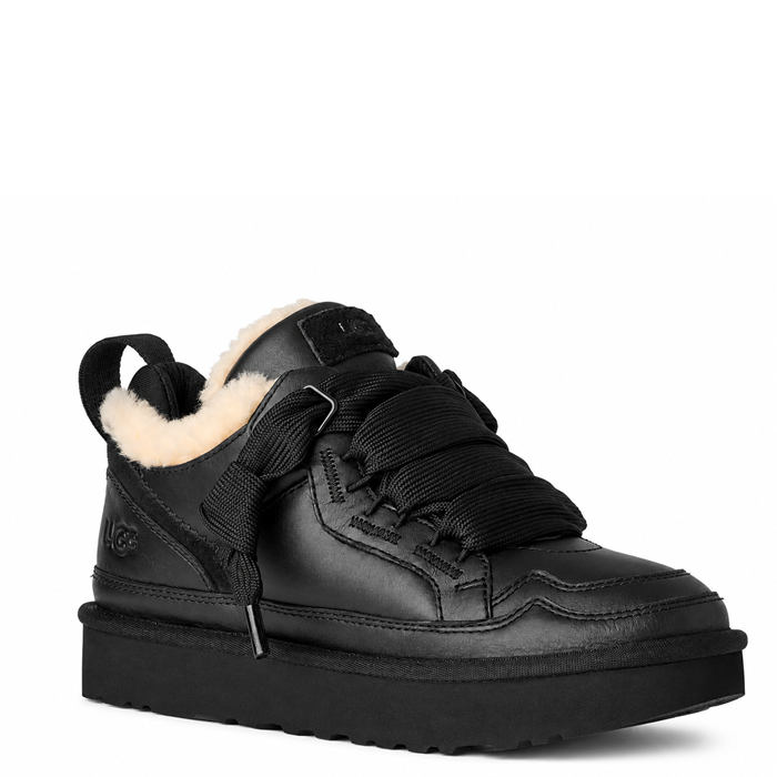 Ugg Lowmel Sneaker Leather Black