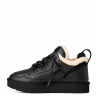 Ugg Lowmel Sneaker Leather Black
