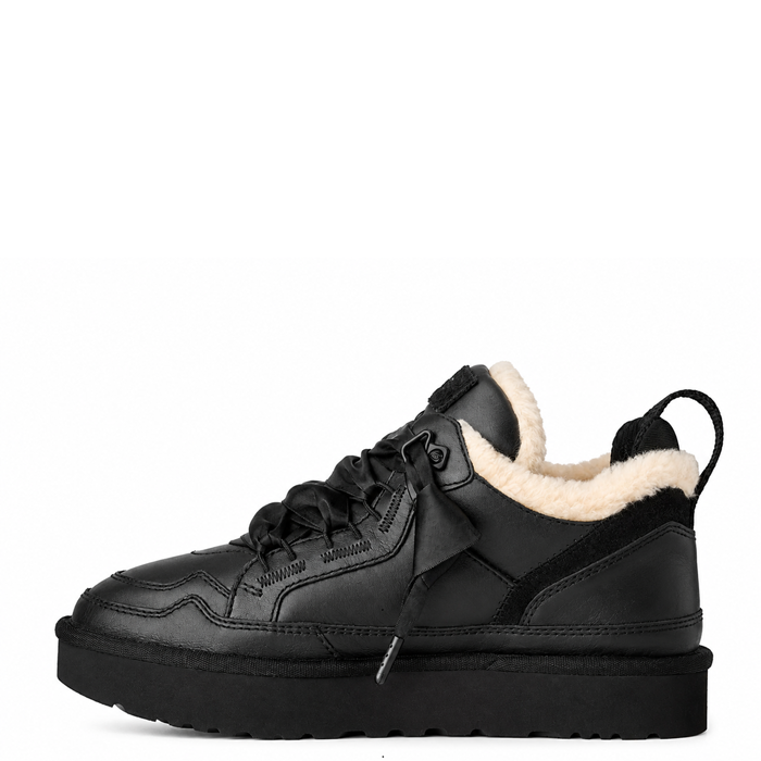 Ugg Lowmel Sneaker Leather Black