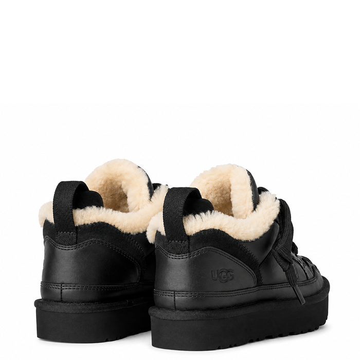 Ugg Lowmel Sneaker Leather Black