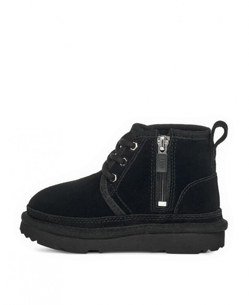 Ugg Kids Neumel Zip II Black