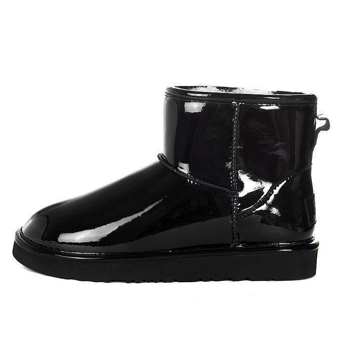 Ugg & Jimmy Choo Mini Patent II Black