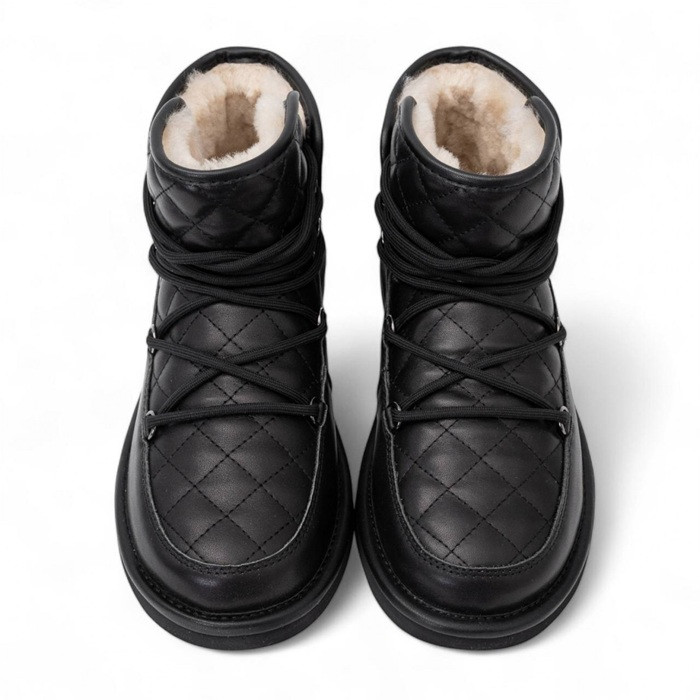 Ugg Lodge Mini Leather Black