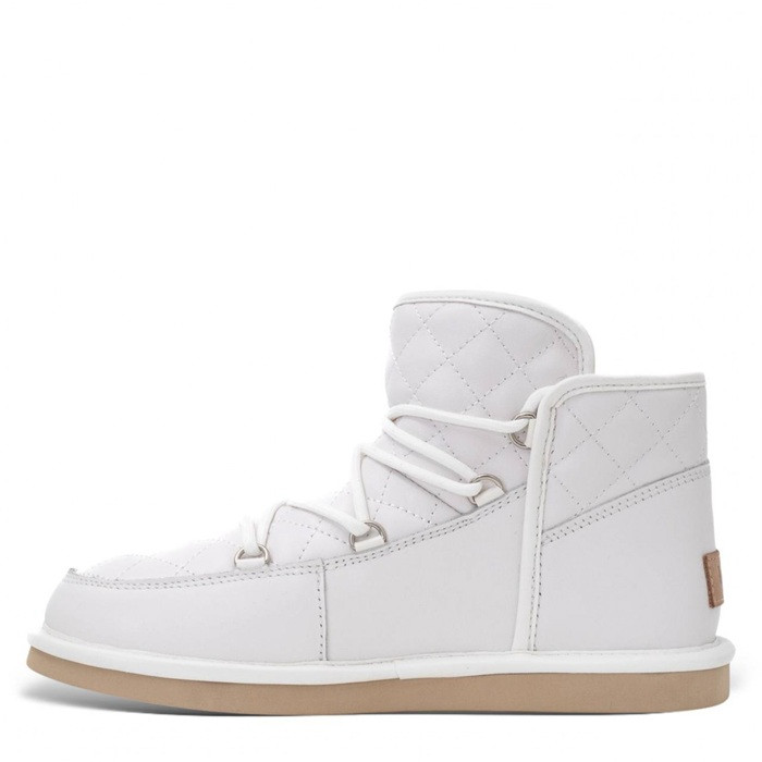 Ugg Lodge Mini Leather White