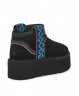 Ugg Ultra Mini Braid Platform-Black