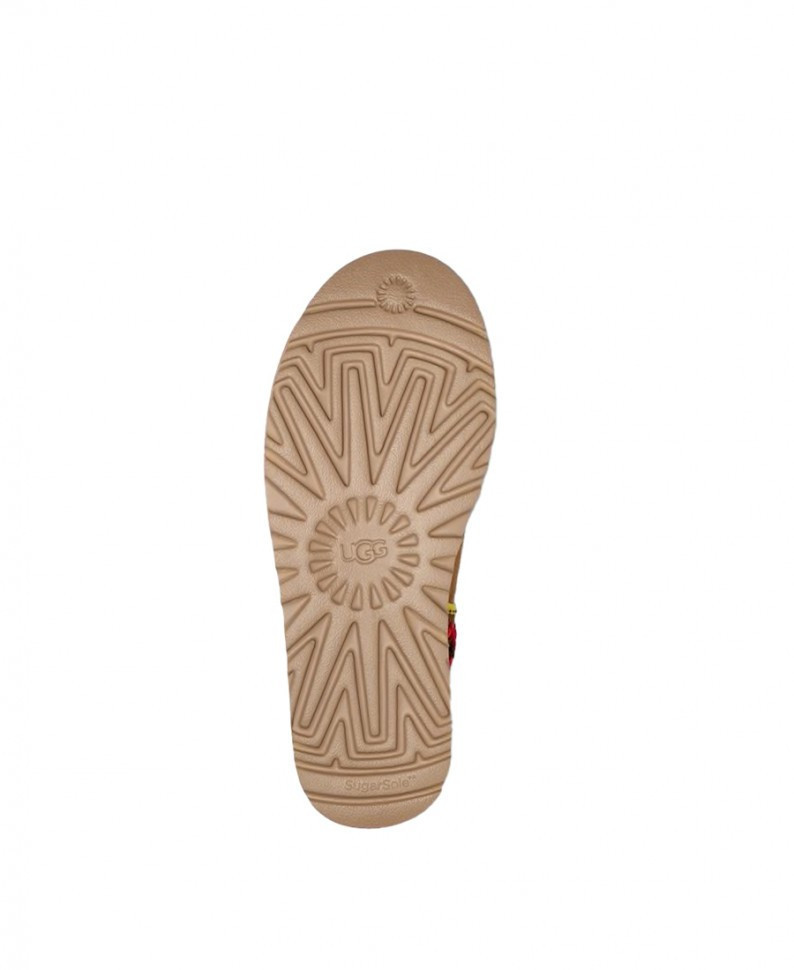 Ugg Ultra Mini Braid Platform-Chestnut